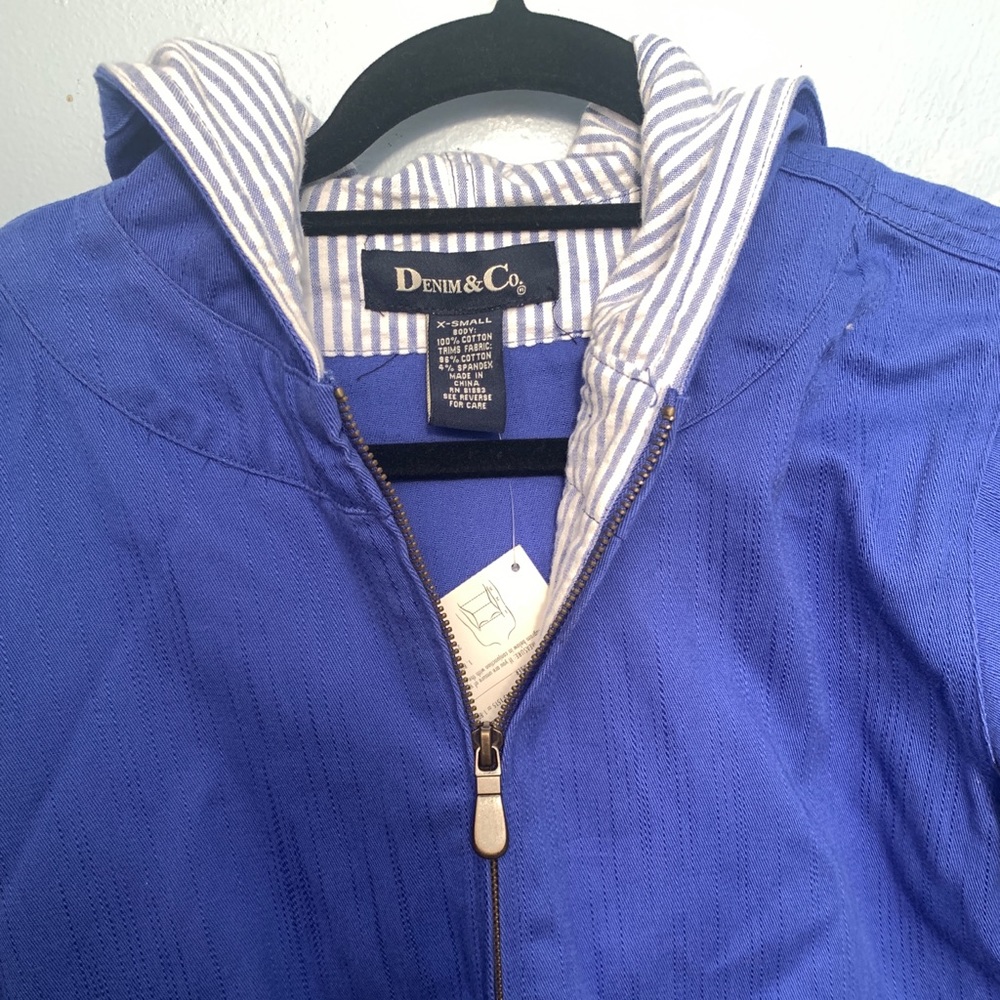 Navy blue jacket